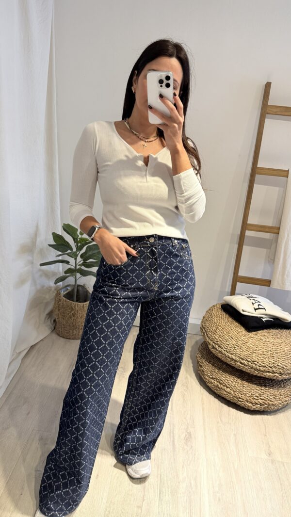 WIDE LEG ROMBO