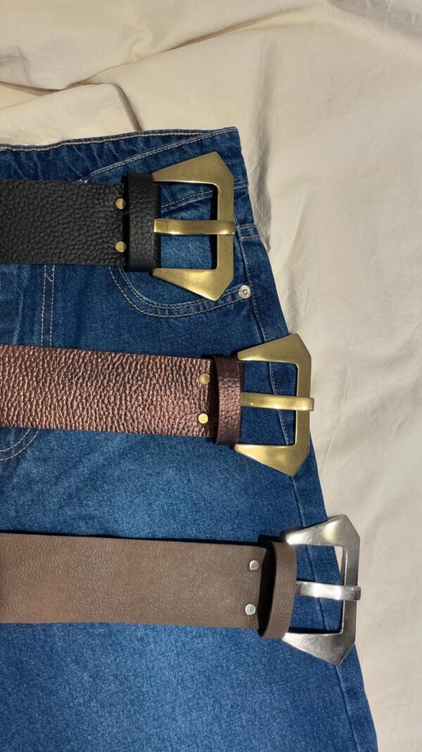 CINTURON YORK - 100% cuero - Imagen 2