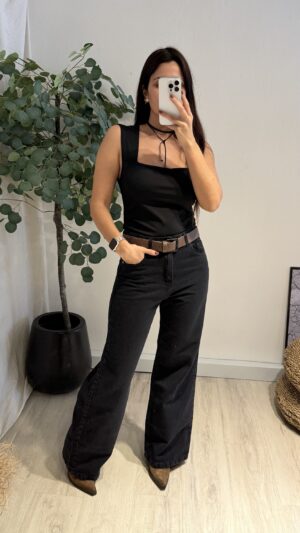 WIDE LEG BLACK