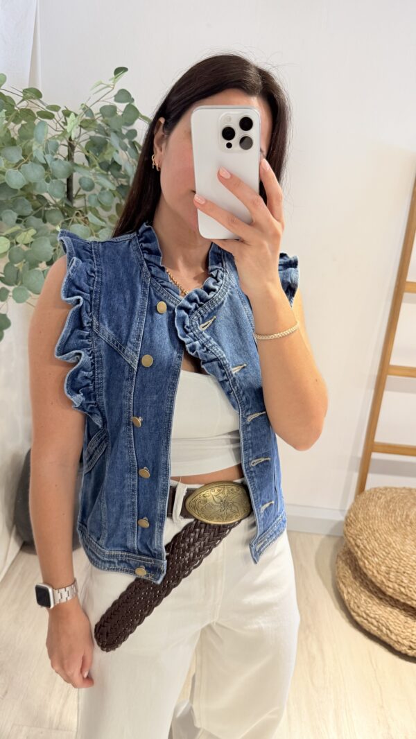 CHALECO ROMEO DENIM - Imagen 2