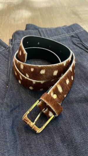 CINTO BAMBI 100% cuero