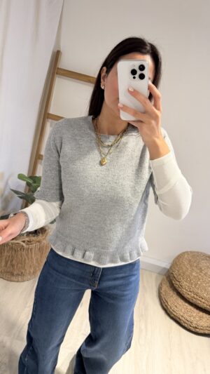 SWEATER BISTRE