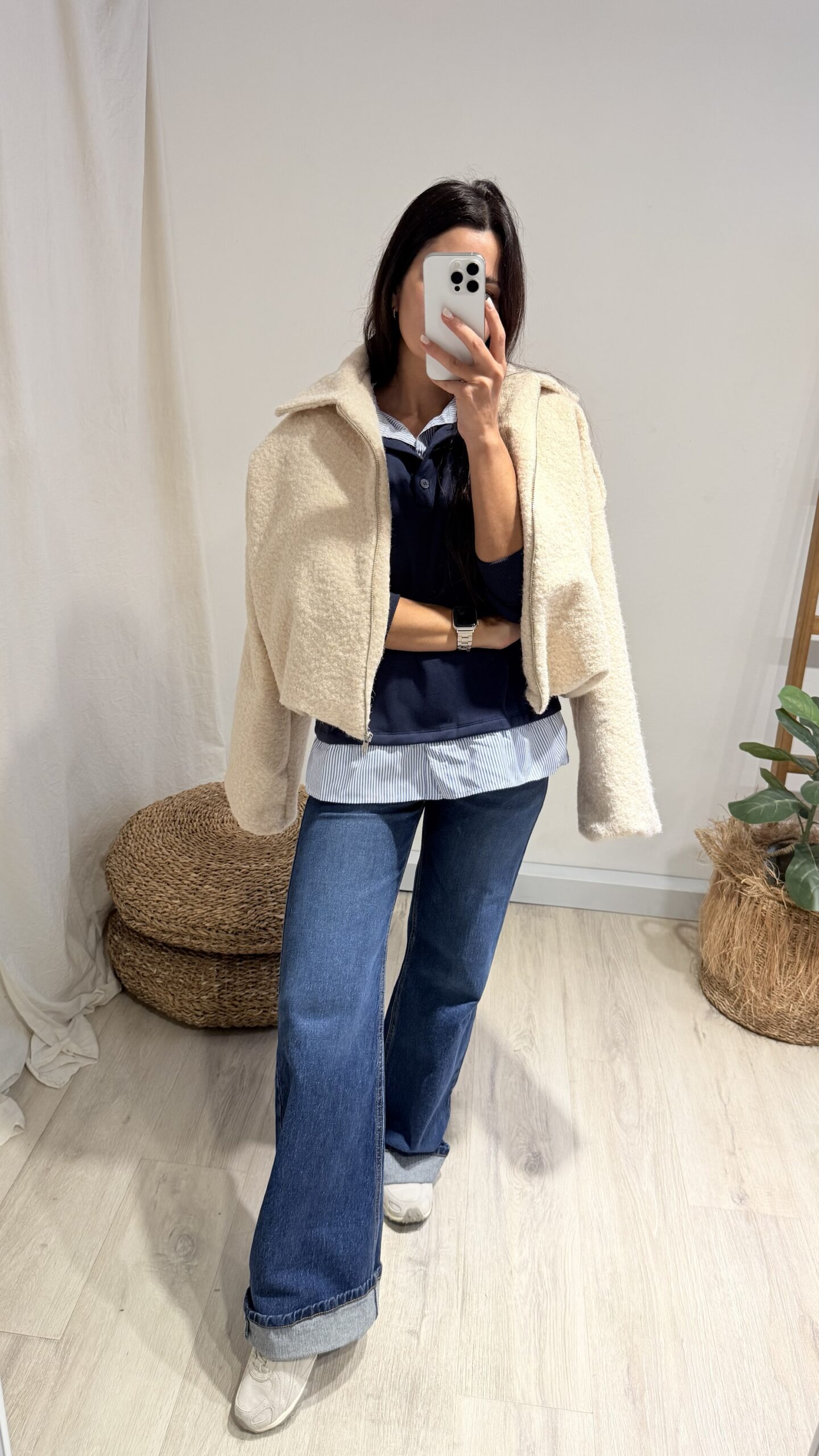 CAMPERA BOMBER NORI