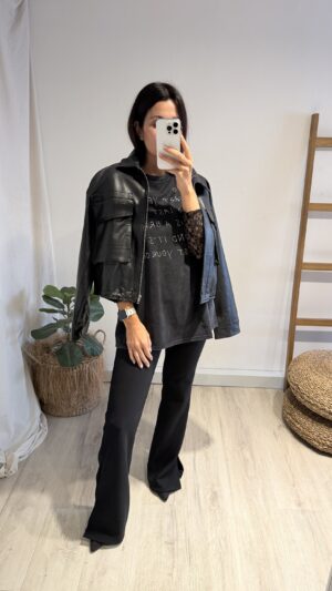 CAMPERA SERI simil cuero