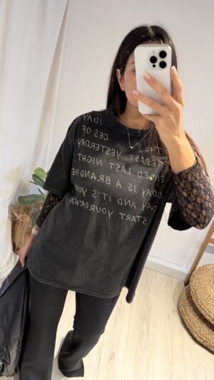 REMERA ENCAJE JENA