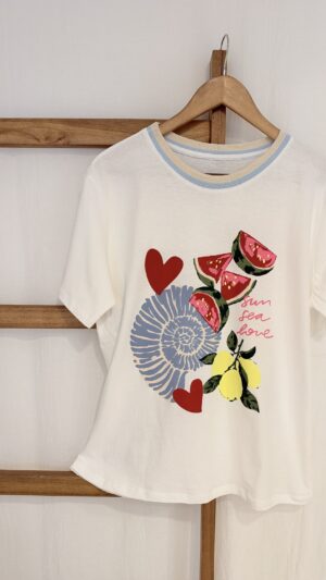 REMERA LOVE SANDIA